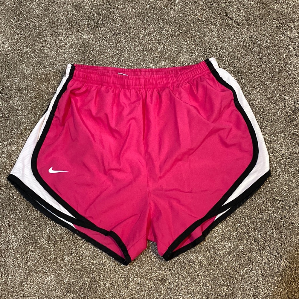Pink Nike Tempo shorts